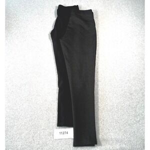 Maze Collection Leggings Womens Small Black Rayon Stretch Activewear Lot of 2‎